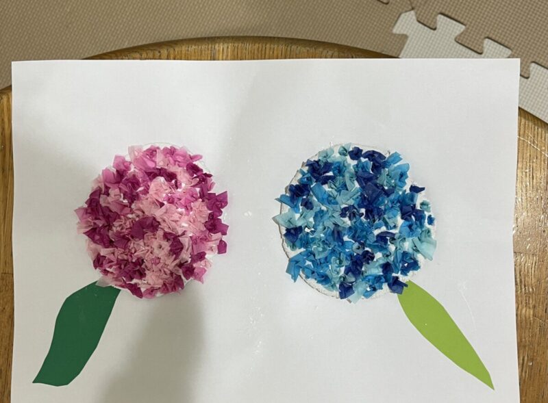 製作　紫陽花