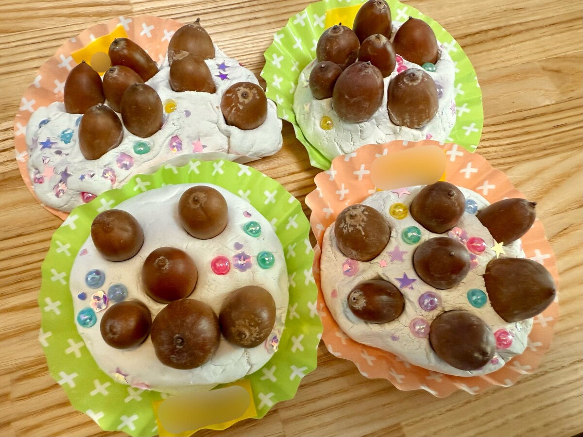 製作 どんぐりケーキ🍰 | 児童発達支援・放課後等デイサービス ぴっころ